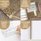 bloom daily planners 2024 Hard Cover Planner, 5.5" x 8.25", Leopard, Brown
